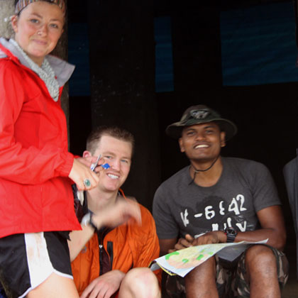 Eco-tourism with foreign visitors at Sri Padaya Adams Peak 08.07.2011 — WildREACH
